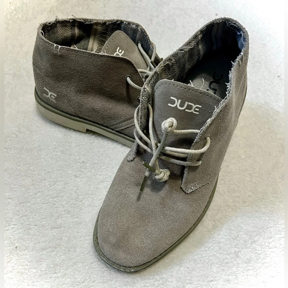 Hey Dude Men's Torino Chukka Suede Desert Boot - Size 8/41